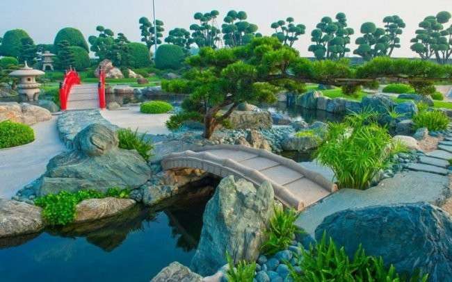 Японский сад во Вьетнаме