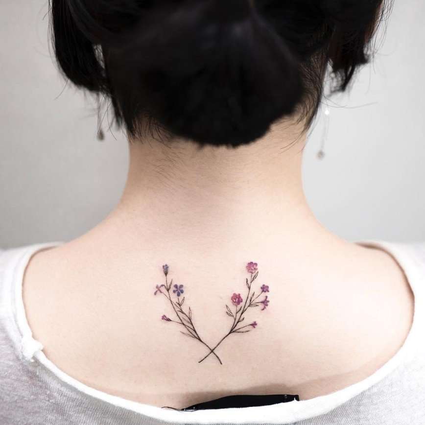 Элегантные татуировки южнокорейского мастера