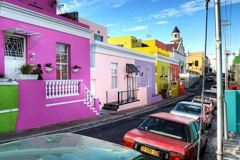 Бо-Каап - яркий квартал в Кейптауне