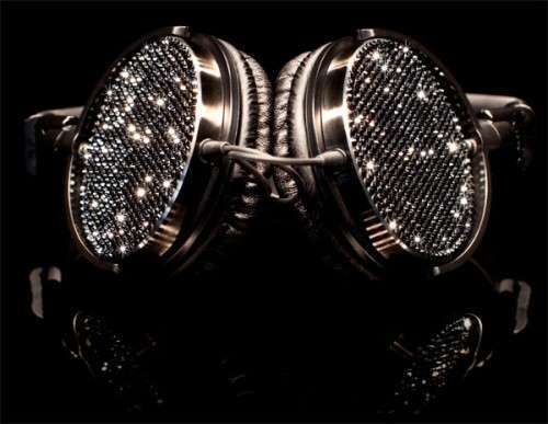 Наушники с кристаллами Swarovski Audio-Technica ATH-ES7 Crystal