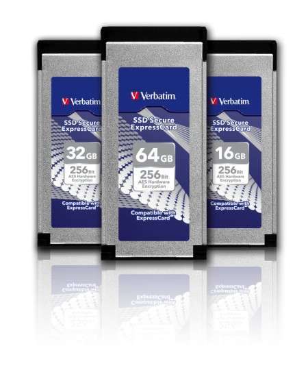 Verbatim SSD Secure ExpressCard