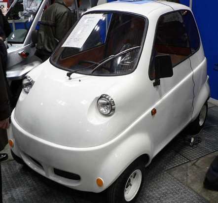 Одноместный электрокар Takeoka Jidosha Kogei T10