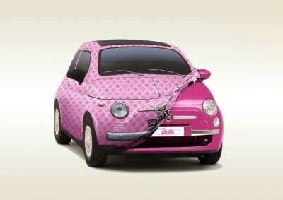 Автомобиль для Барби Fiat 500