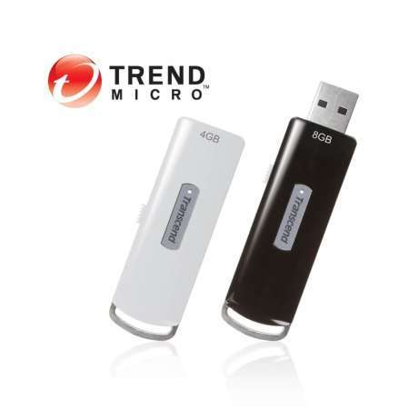 USB флэш-драйв с антивирусом Transcend JetFlash V15 Antivirus