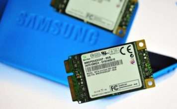 Твердотільний диск Samsung формату SATA Mini-card
