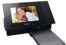 Sony представила фоторамку з принтером