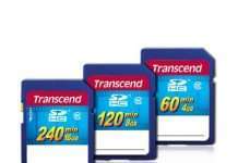 Transcend випустила карти памяті SDHC HD