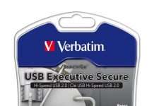Verbatim анонсувала флеш-носій Executive Secure