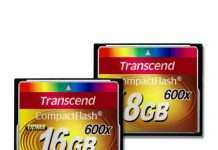 Transcend представила флеш-карти CompactFlash 600X