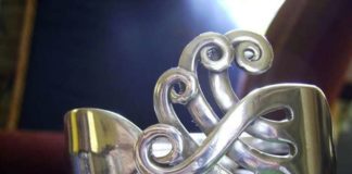 Прикраси з виделок.