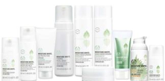 Серія Moisture white™ від The Body Shop®.