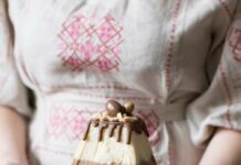 Великдень з трьома видами шоколаду.