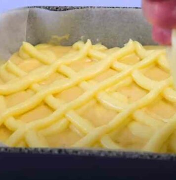 Яблучний пиріг з заварним кремом. Смачніше шарлотки