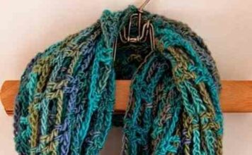 Добірка схем і описів для в’язання красивих шарфів гачком