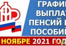 За яким графіком виплачуватимуть пенсії та допомоги у листопаді 2021 року?